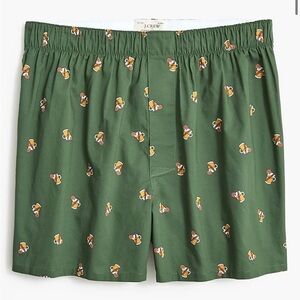 NWOT j crew bourbon Woven boxers